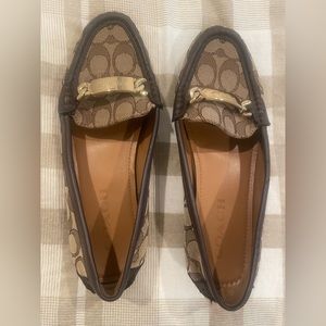 Like new. Size 7. Coach loafers